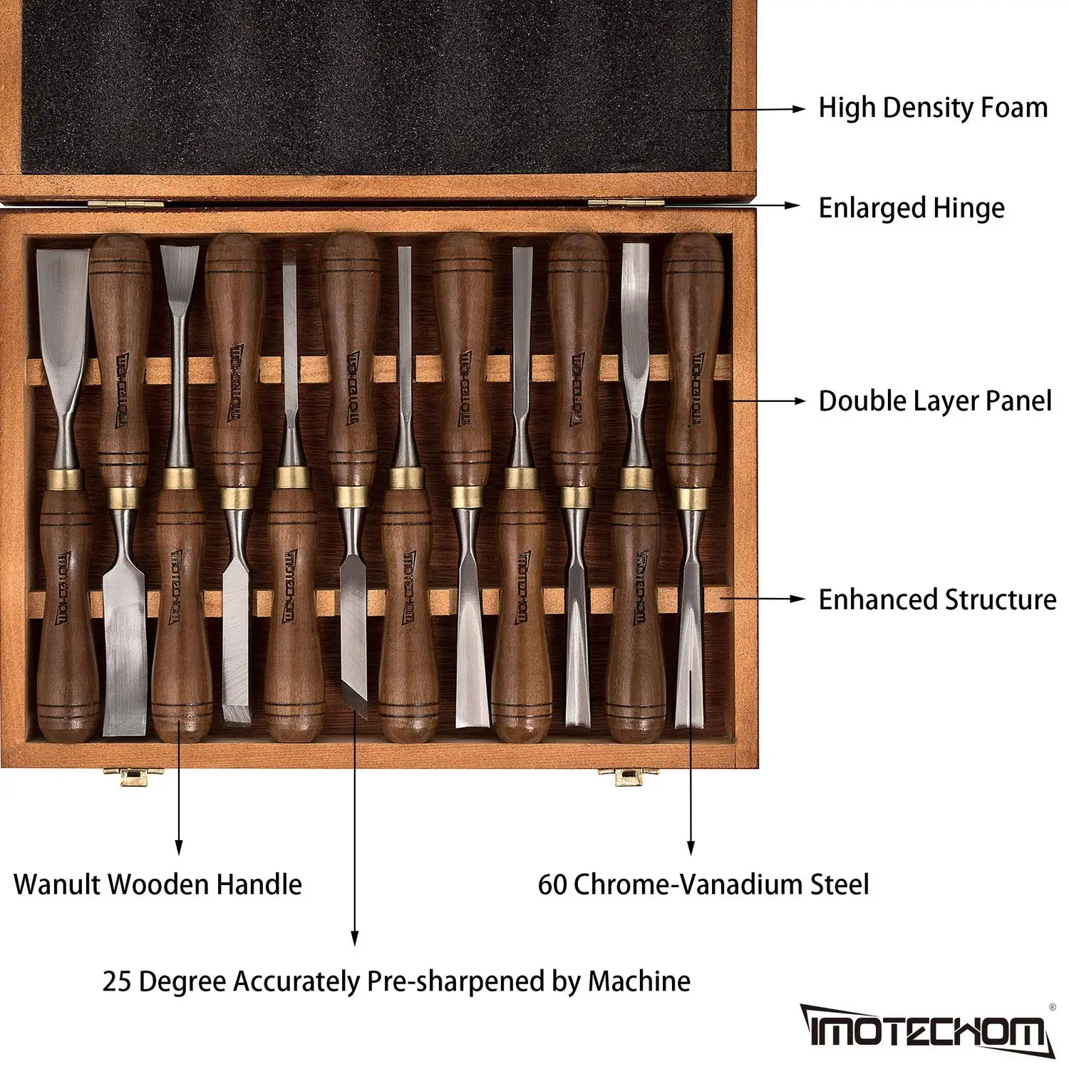 Carving Chisel Set - 12 pc