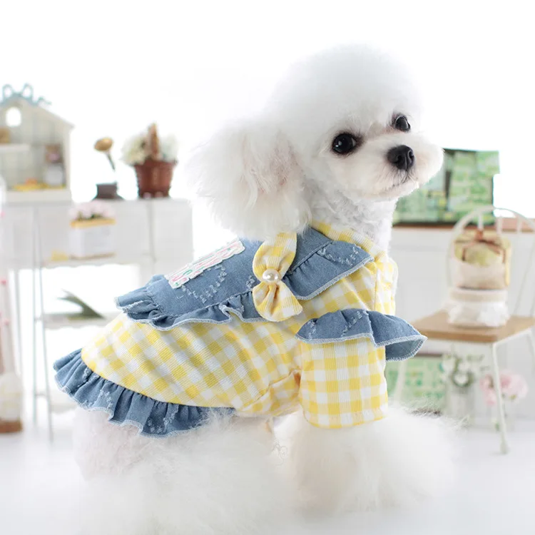 Pet Clothes Wholesale Small Dog Cat Adorable Princess Dress Cute Pet