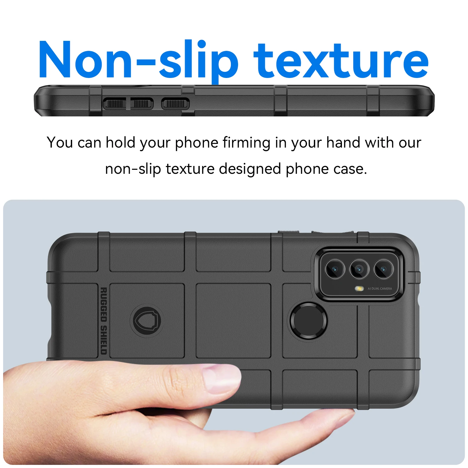 Rugged Shield Tpu Phone case for Motorola G24 Shock Proof Back Cover for Moto G04 Gplay 2024 G Stylus LM014