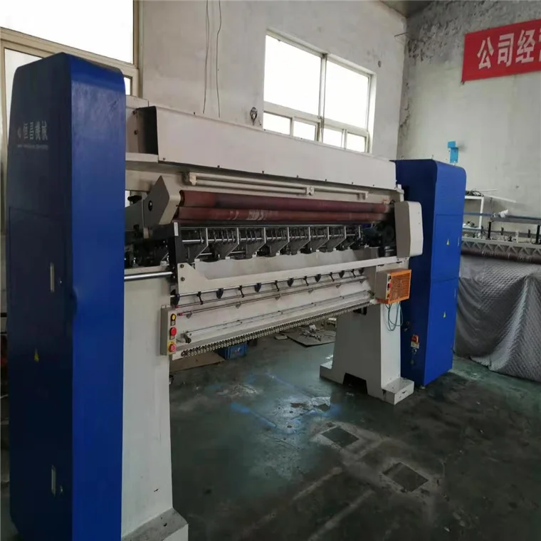 HengChang Second Hand Quilting Machine HC2500 HC3000 HC3200 with Automatic Cutting Panel