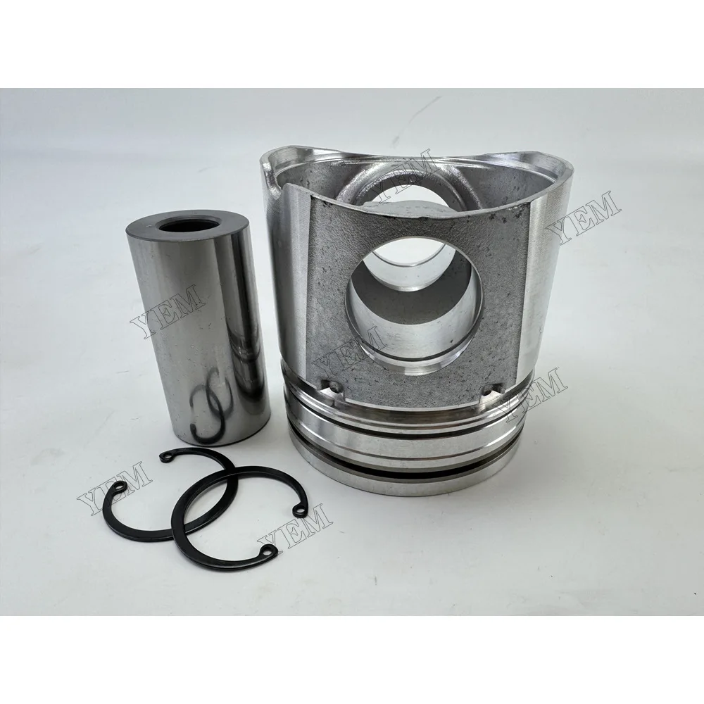 For ISBE Piston With Pin and Circlip 3972880 Diesel Engine Parts 4