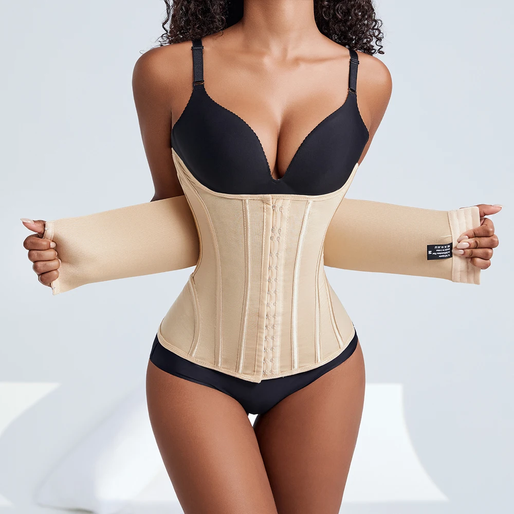 High Quality Full Body Cinchers Belly Tummy Control Shapewear Women Wrap Corset Trimmer Belt Waist Trainer Shaper for Women supplier