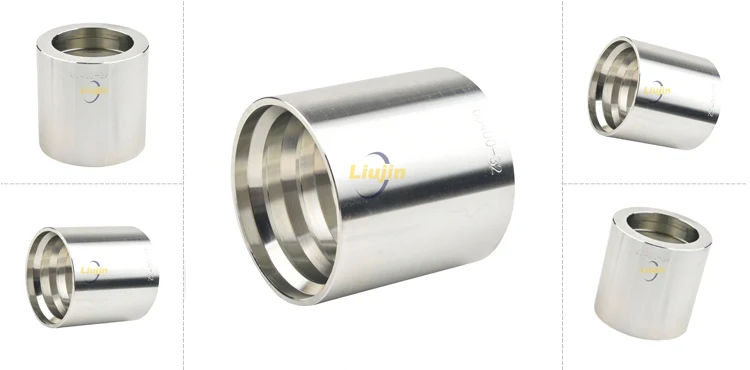 Good quality mass production ferrule pipe fittings stainless steel for hydraulic hose