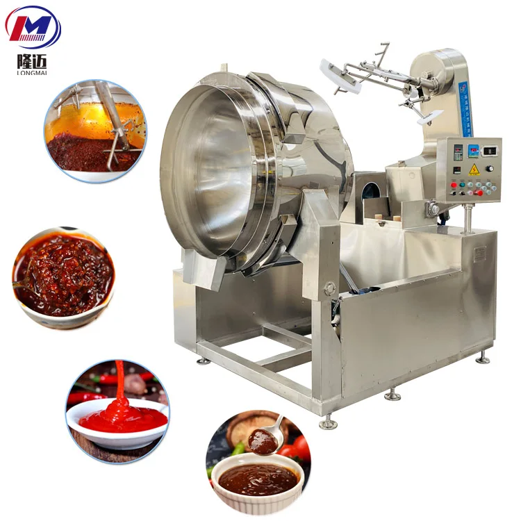 2021 New Design Biryani Electric Cooking Mixer Machine Price Auto Cooking Machine Mixer Industrial Cooking Machine for Sale