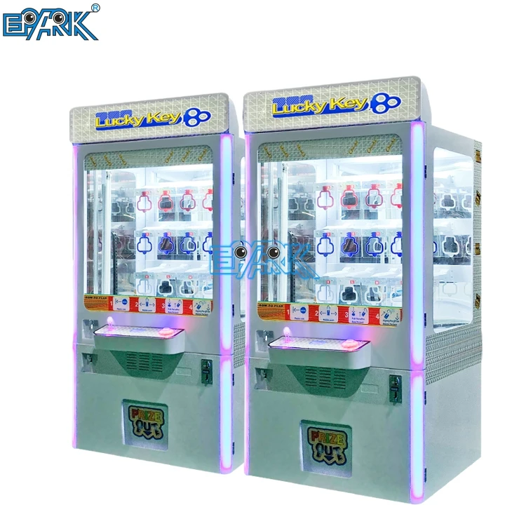 Coin Operated Shoes Vending Machine Golden Key Master Game Machine Mini Prize Vending With 15 Holes for Sale