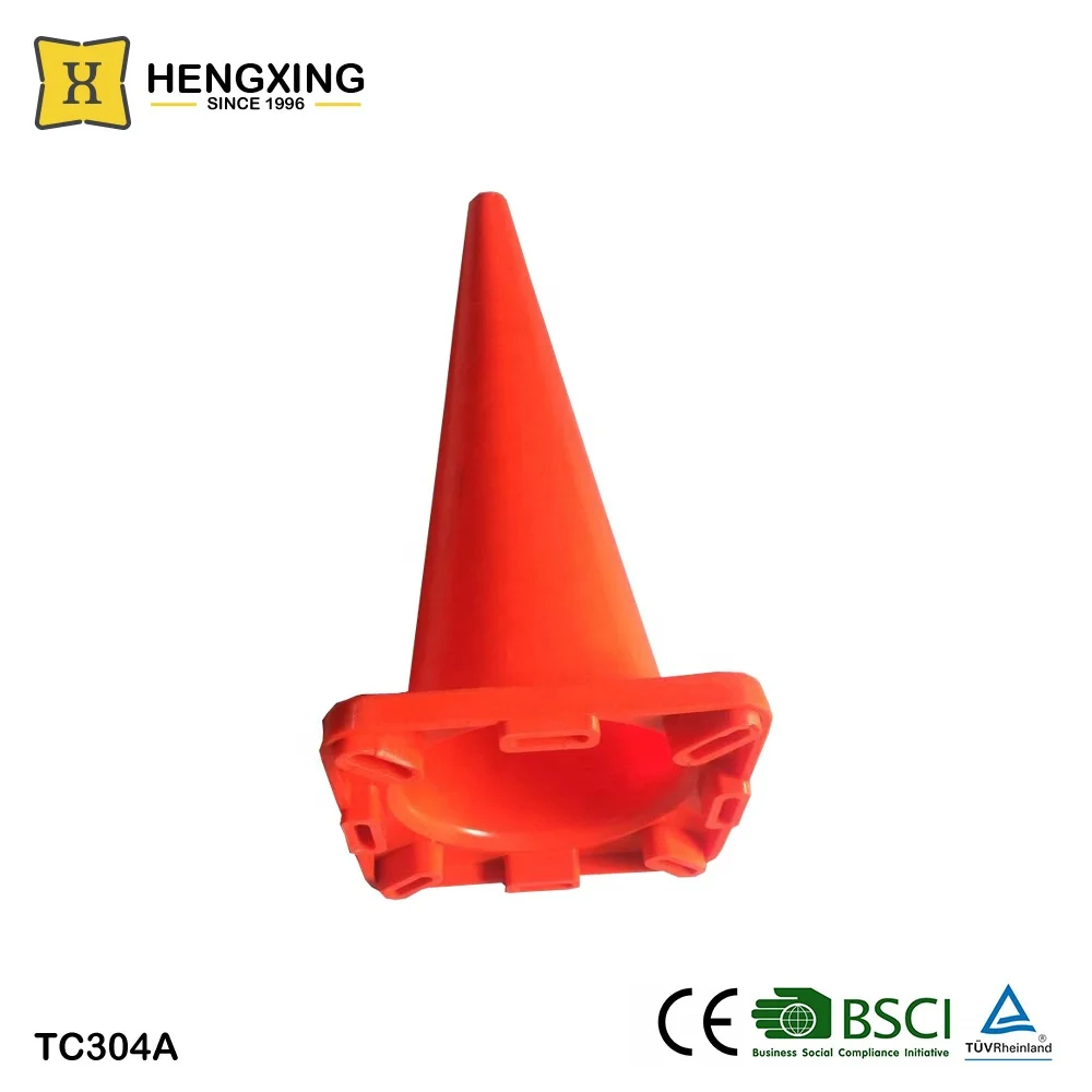 TC304A Factory Wholesale Customize Orange Road Cone 900mm Height High Impact Resistance PVC Traffic Cones