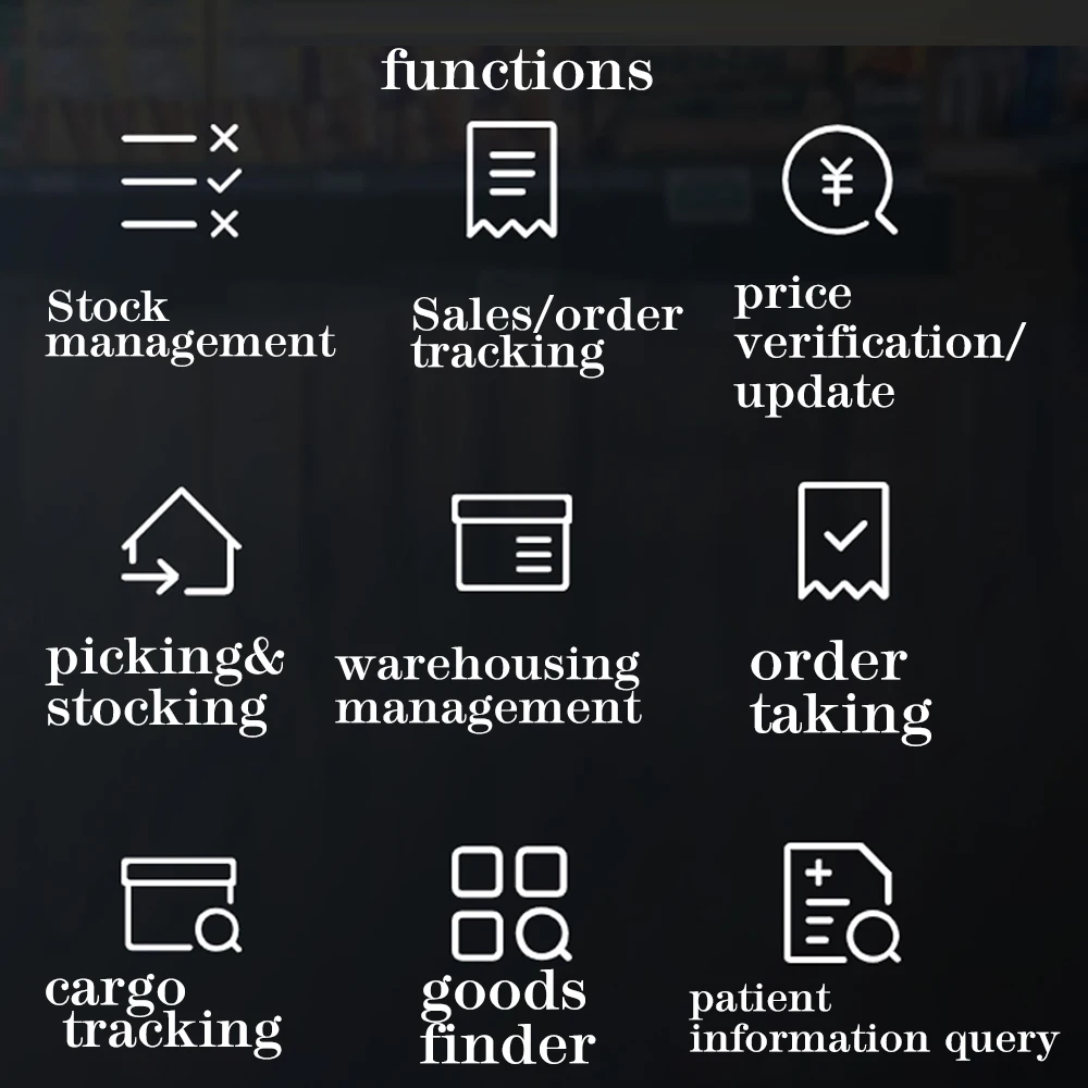 rugged handheld terminal pda L2  industrial level IP67 handheld Android Industrial PDA Handheld Terminal Mobile Barcode Scanner