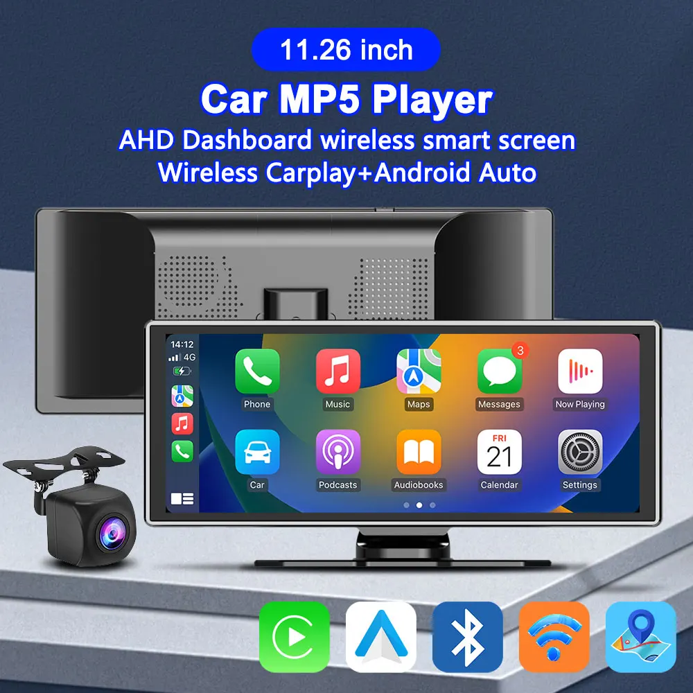 【新品】訳あり 11.26インチ　CarPlay &Android auto Amazon.co.jp: zmart 11.26インチ ダッシュカム 4K 車載DVR
