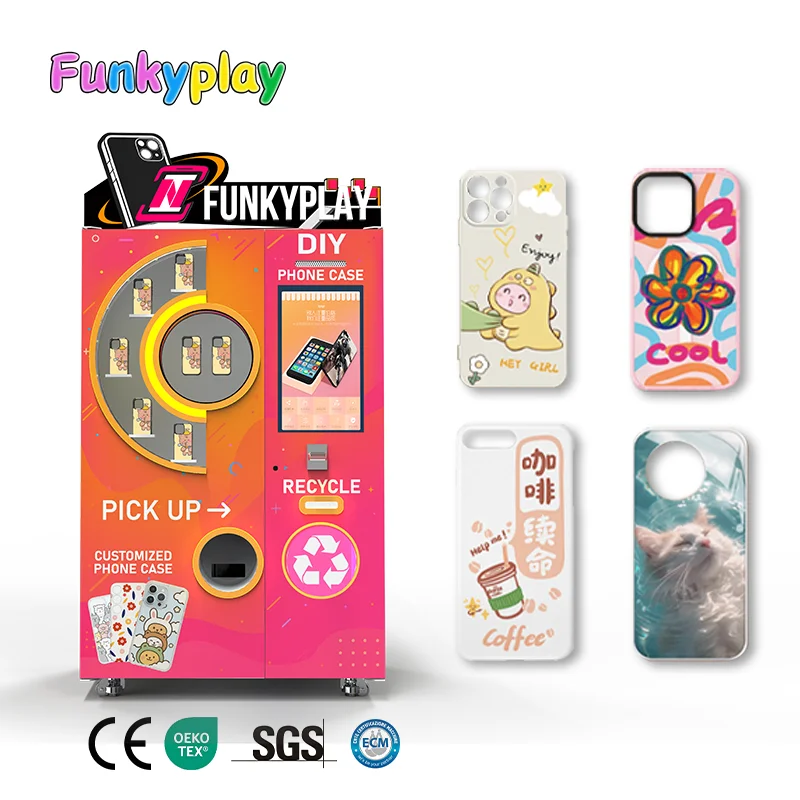 Funkyplay Merchandising Exclusivo de Filmes Máquina de Venda de Posters para Fãs de Cinema e Eventos