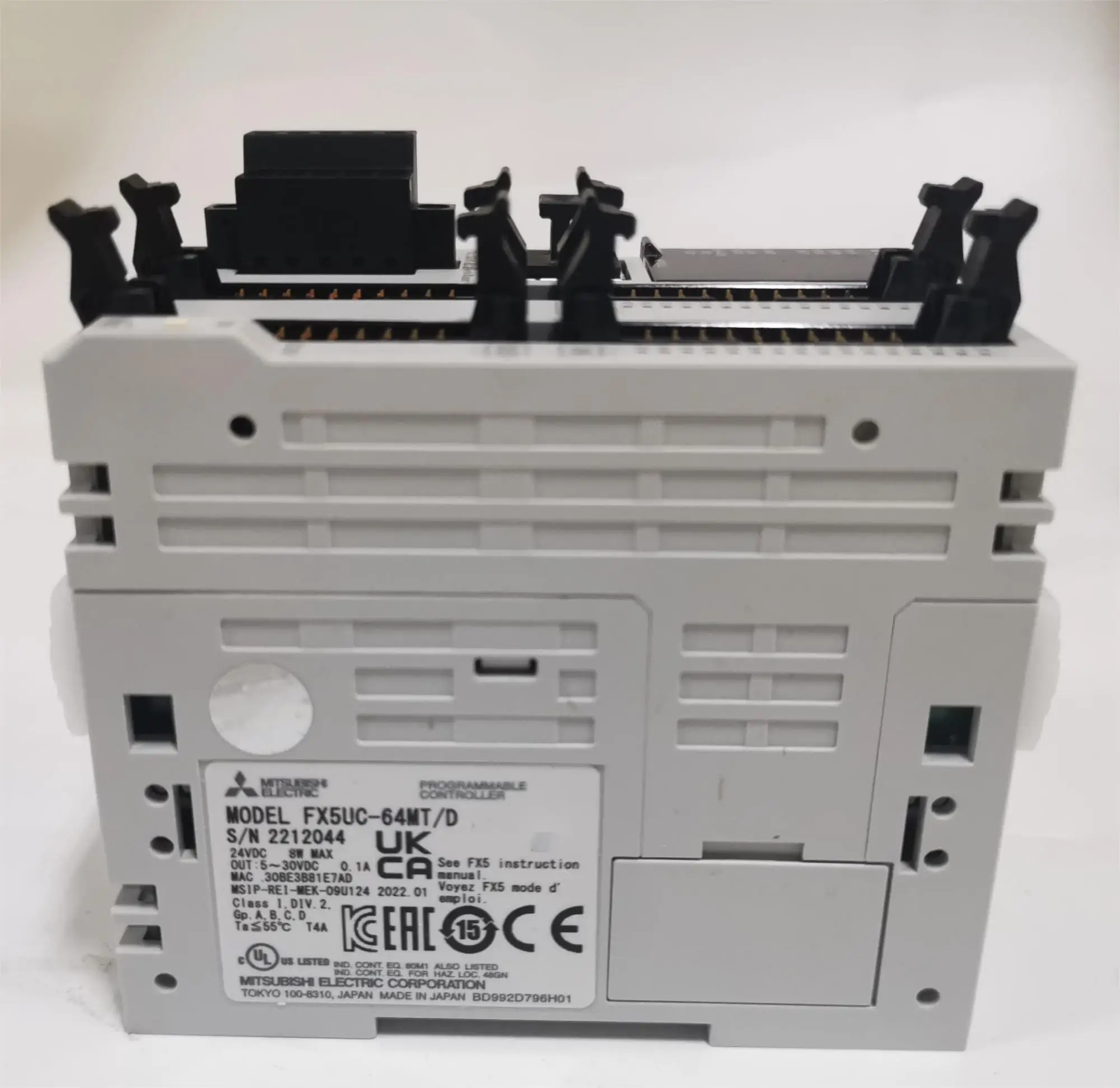 Mitsubishi FX5UC-64MT/D Programmable Controller for Industrial Use