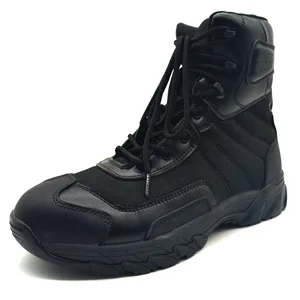Customized Outdoor Training  Boots All Seasons  Breathable Non-Slip Side Zipper Special Security for