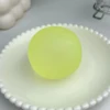 Boule artisanale de vaseline vert mat