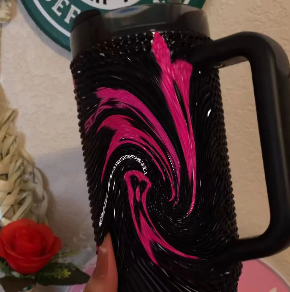 Блестящий дизайн, Шлепанец со стразами и стразами, Милая блестящая прямая чашка с узором в виде коровы, бутылка для воды с крышкой и соломинкой