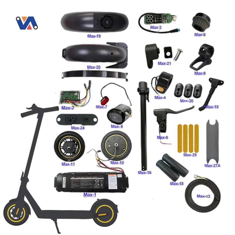 DronePost Ninebot Max G30 Segway Trottinette électrique cloche accessoires pièces de rechange (nbg_004