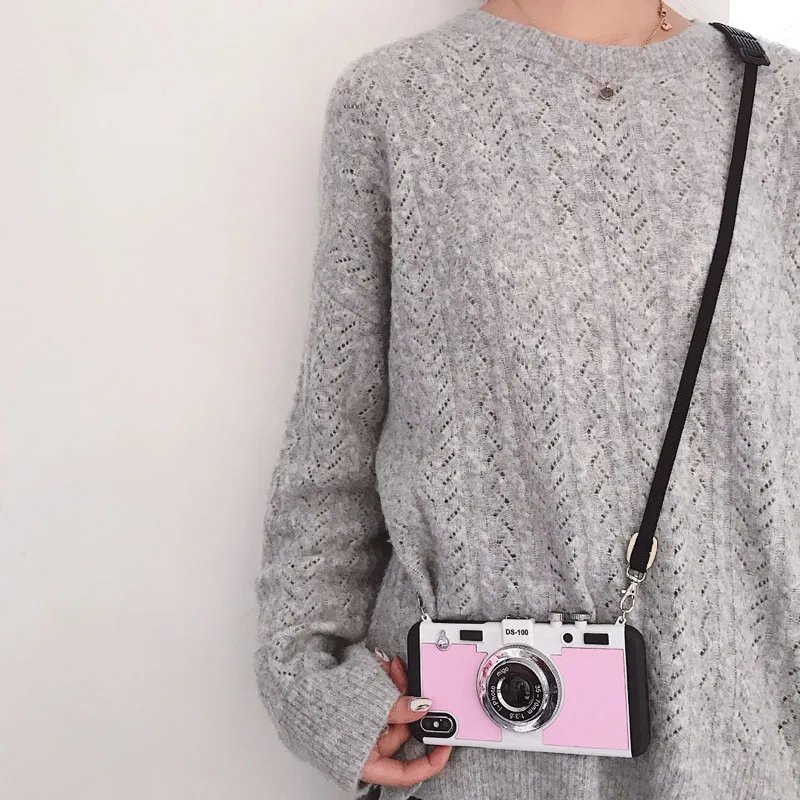 Luxury 3D Camera Phone Case for Samsung