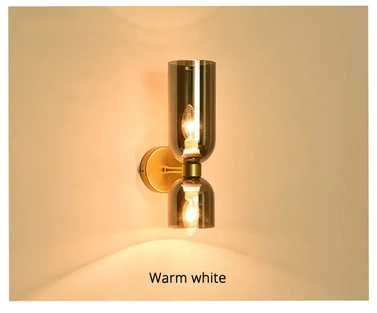 Nordic Simple Bedside Up Down Light Wall Lamp Creative Living Room ...
