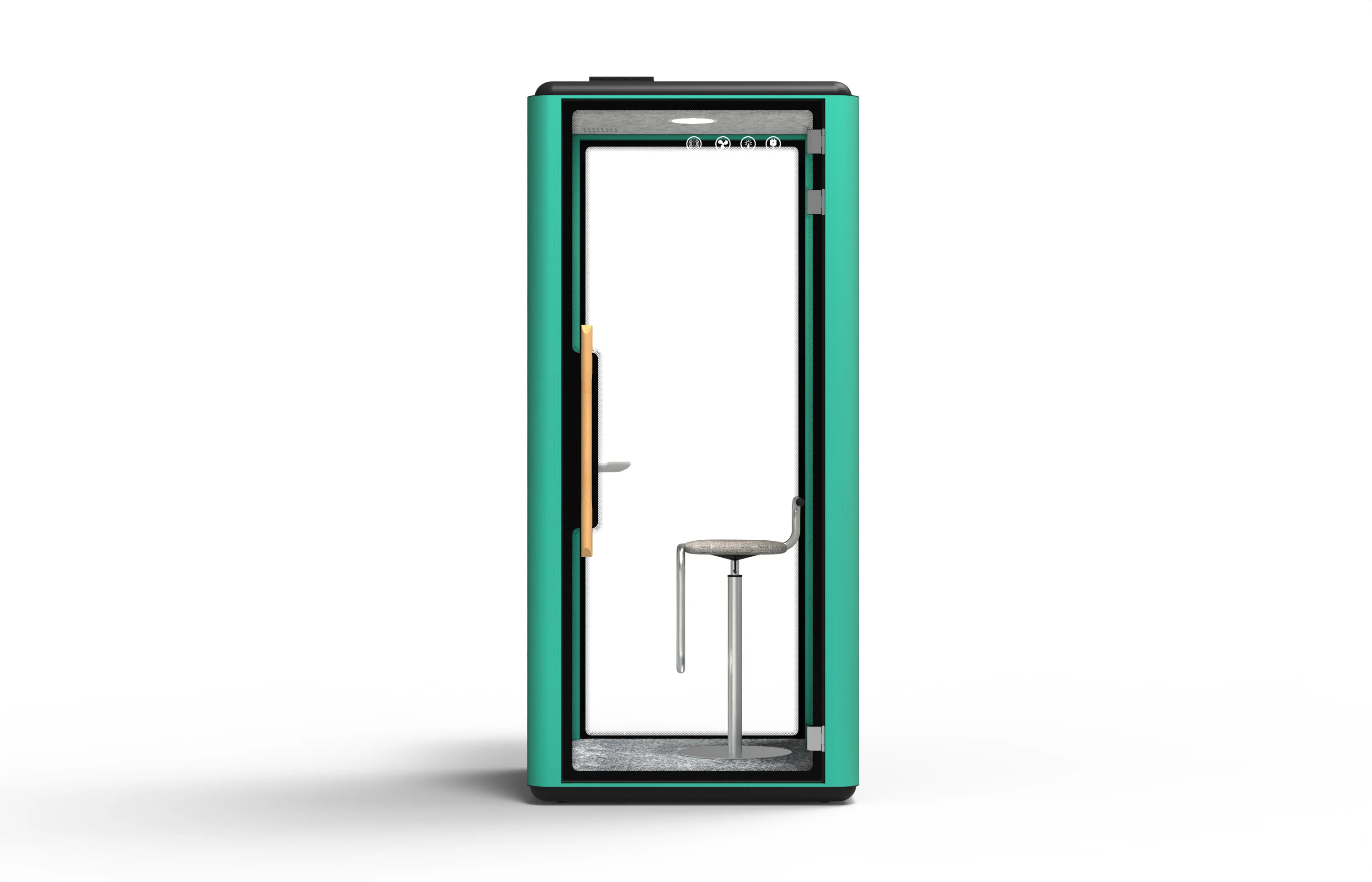 2025 Factory Wholesale Modern Luxury Leisure Booth Small Medium Large Private Pods Aluminum Alloy Soundproof And Movable 12