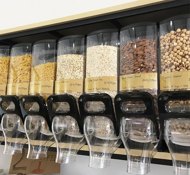 Eco Modern Cereal Dispenser, Gravity Dispensers
