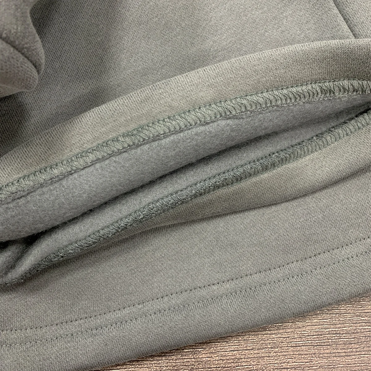 JL215A OEM Organic Cotton Straight Leg Jogger SweatPants Loose Wide Leg Sweatpants Men