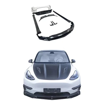 Jayspeed Carbon fiber kits upgrade to CMST Front lip Rear bumper Diffuser Spoiler fit for Tesla Model Y