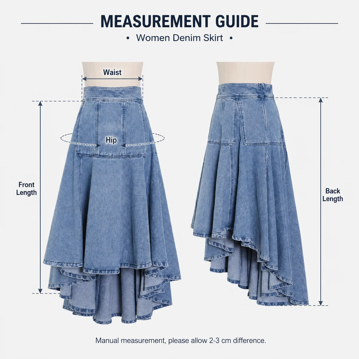 Size measurements