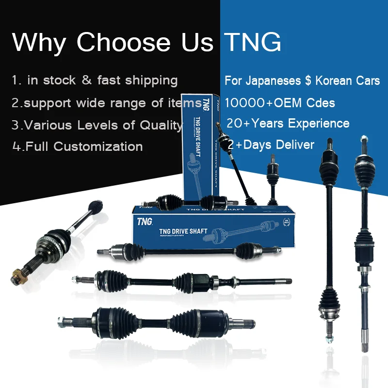 8-98147-245-2 / 8-98147-245-0 Front Drive Shafts for ISUZU D-MAX