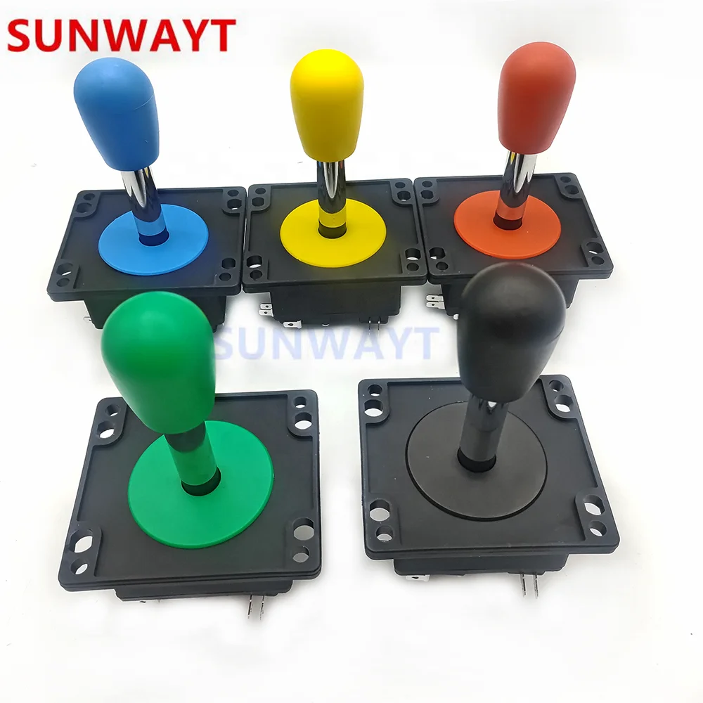 Черный/красный balltop Испанский Стиль игровой аркадный джойстик с микропереключателем для игрового автомата