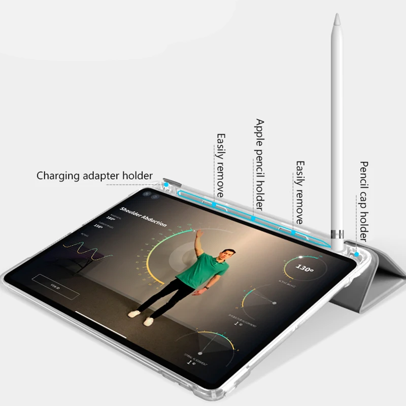 Прозрачный пенал, чехол для Apple iPad 10,2 8-го поколения