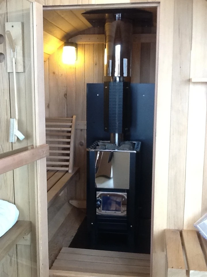 2021 stainless steel outdoor garden barrel sauna stove wood burning stove
