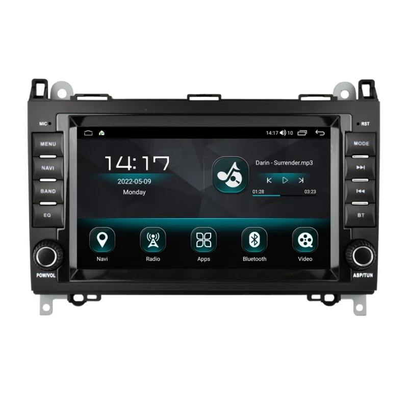 7" Screen OEM Style for Mercedes Benz a B Class B200 W169 W245 Viano Vito W447 W639 Sprinter W906 2004-2012 Car Multimedia Stere
