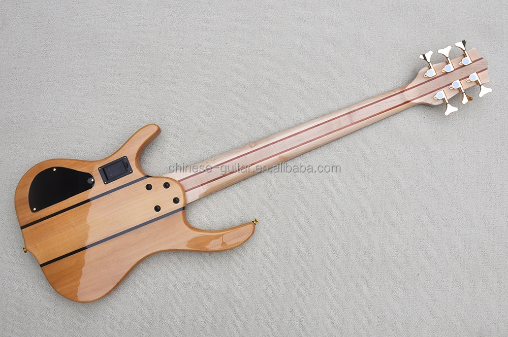 Flyoung Musical Instruments Bass Guitar 6 Strings Electric Bass Guitar