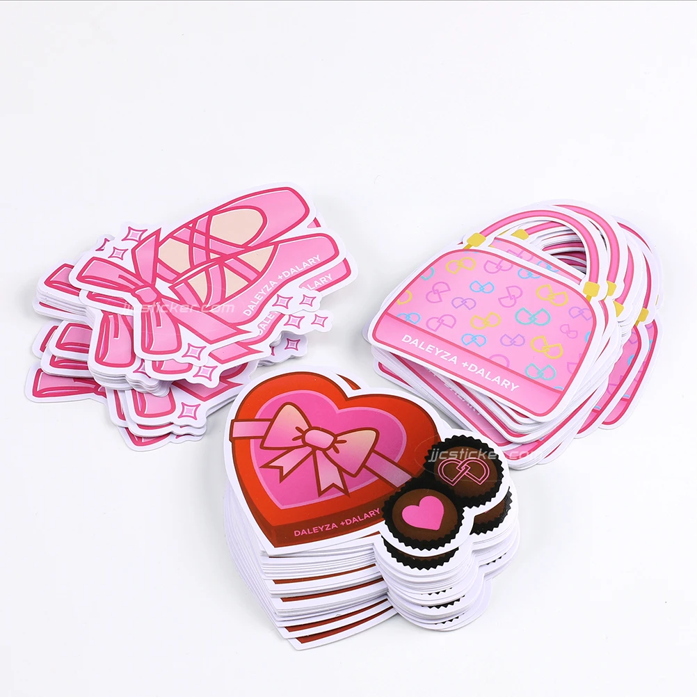 家庭房间乙烯基包装定制中国定制贴纸,模切贴花卡通贴纸设计可爱的