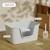 Caja de arena gigante (gris) Tamaño grande