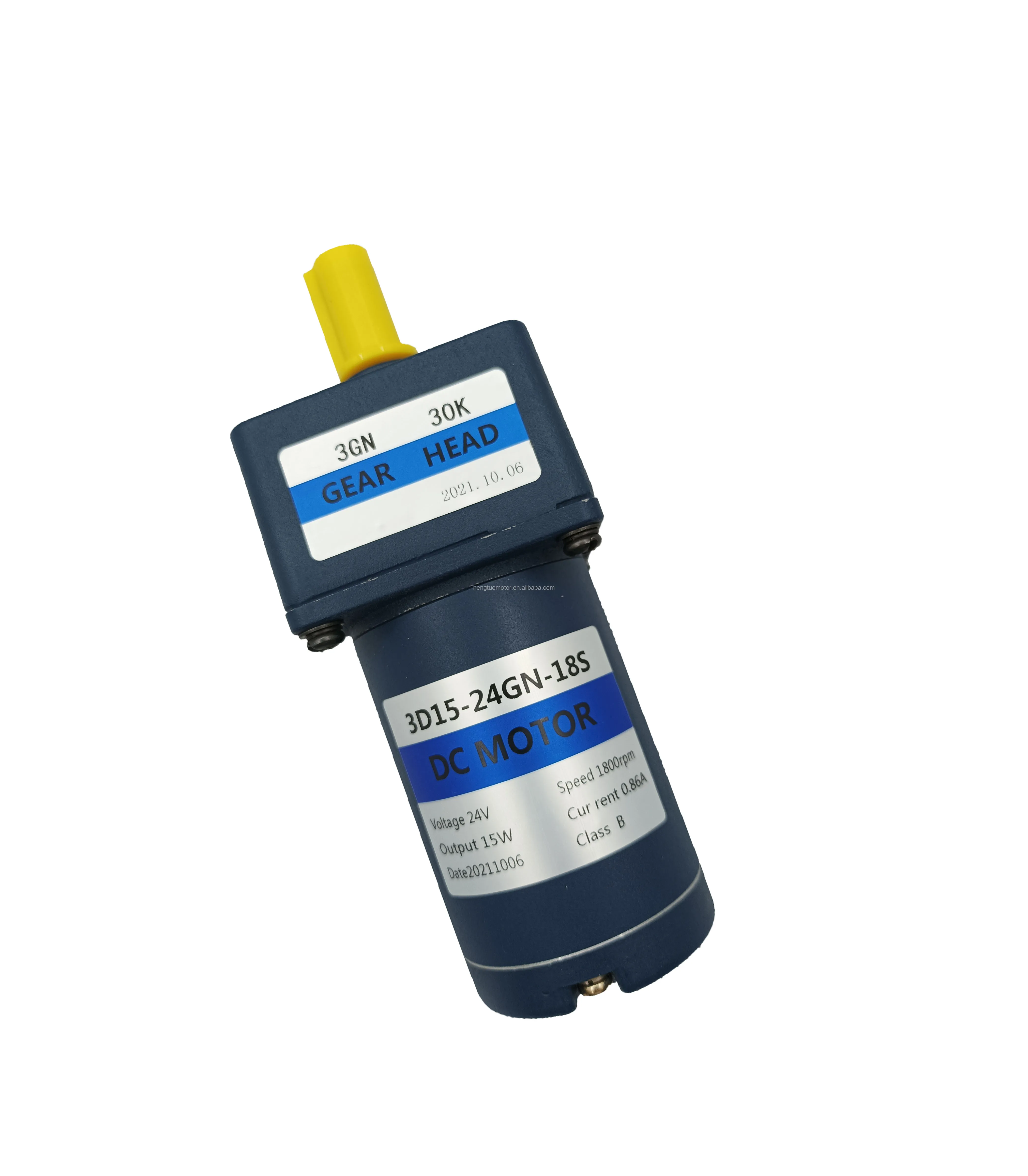 Motorreductor DC 12V/24V De Alto Par - 100 Rpm, Engranajes De Metal, Reversible - Para Automatización, Persianas, Cerraduras, Juguetes