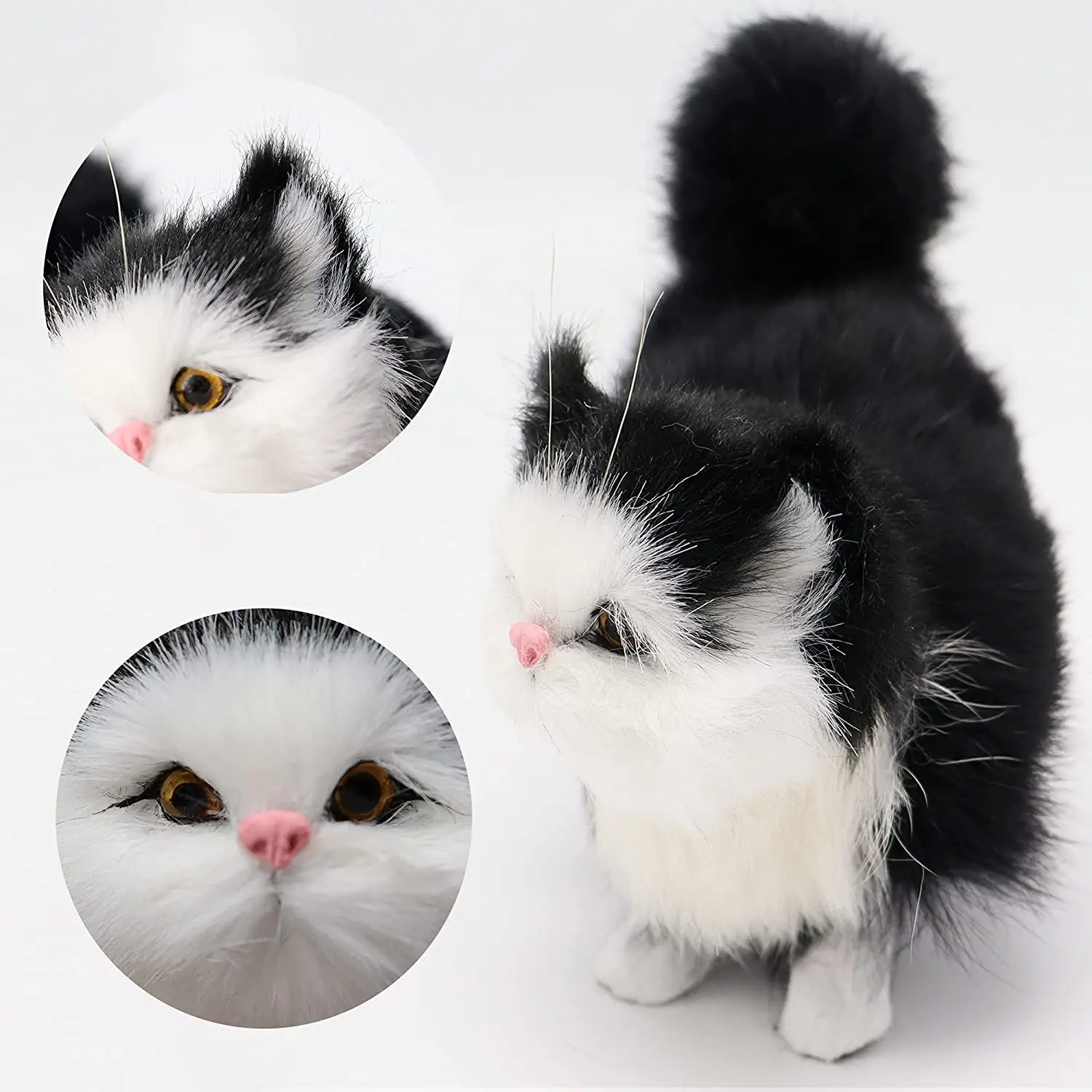 Pelúcia Cauda de Gato Realista Lolita Neko Cosplay Prop Acessórios de  Simulação de Animais de JK Kawaii Função de Halloween Jogo Presente de  Natal venda / Fantasias E Acessórios