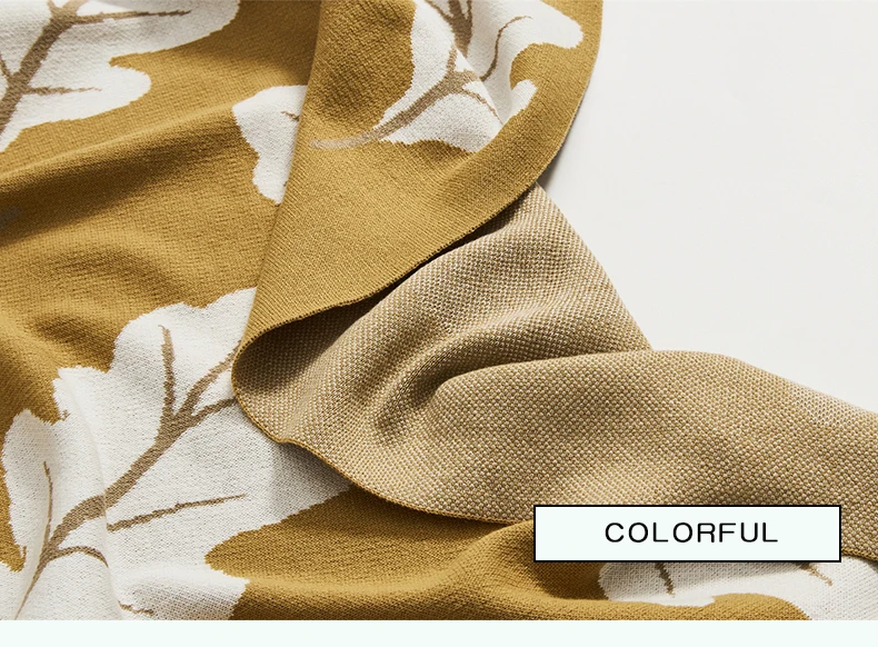 Modern Style Cotton Throw Blanket High Quality in Stock Blanket Knitted for Home Decoration Skin-Friendly Cm supplier