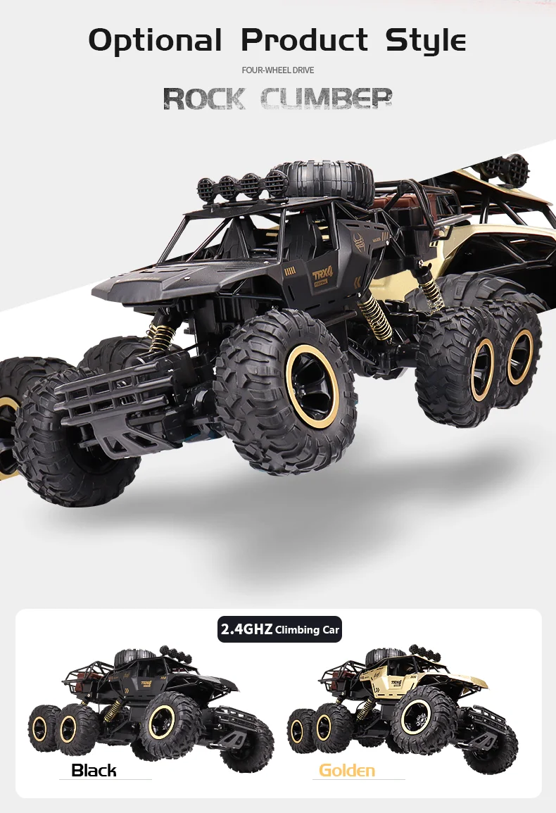 Compra online de Carro de escalada RC off-road extremo com tração nas  quatro rodas, 360 acrobacias, direção lateral e suspensão independente - o  melhor carro de brinquedo para quem busca aventura