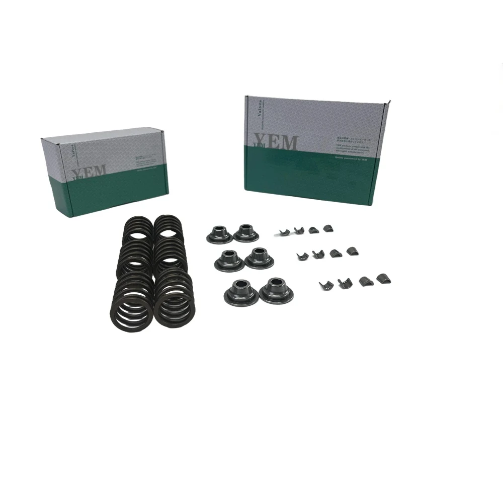 D902 Valve Spring Kit Spring Seat & Retainer for Kubota Standard Size Engine Parts
