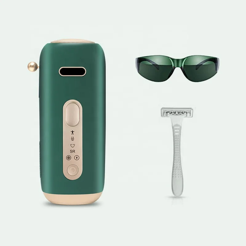 LCD Ipl Hair Removal Threading Machine Ipl Laser Woman Hair Removal Home Sapphire Epilator Hair Removal Device Instrument