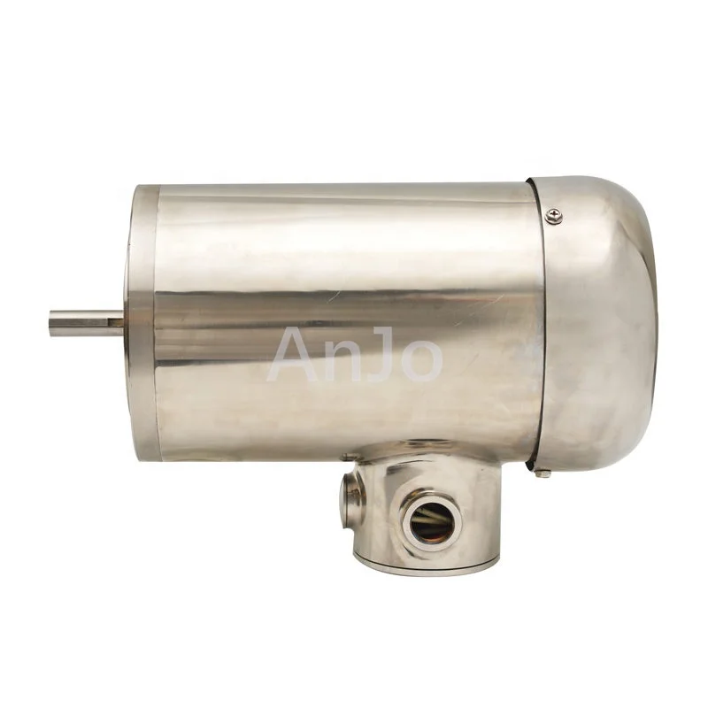 Smooth Surface Wash-down Gearmotor Waterproof Rust Resistance IP67 IP66 Helical Bevel Right Angle Stainless Steel Geared Motor