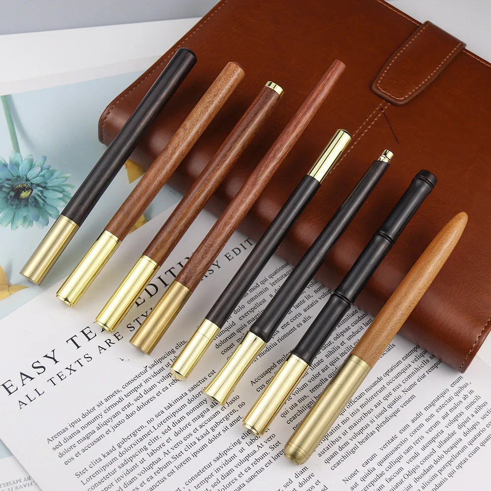 Taiwan Woodturning Pen Kits Cnc Turned Parts Diy Fountain Pen Making