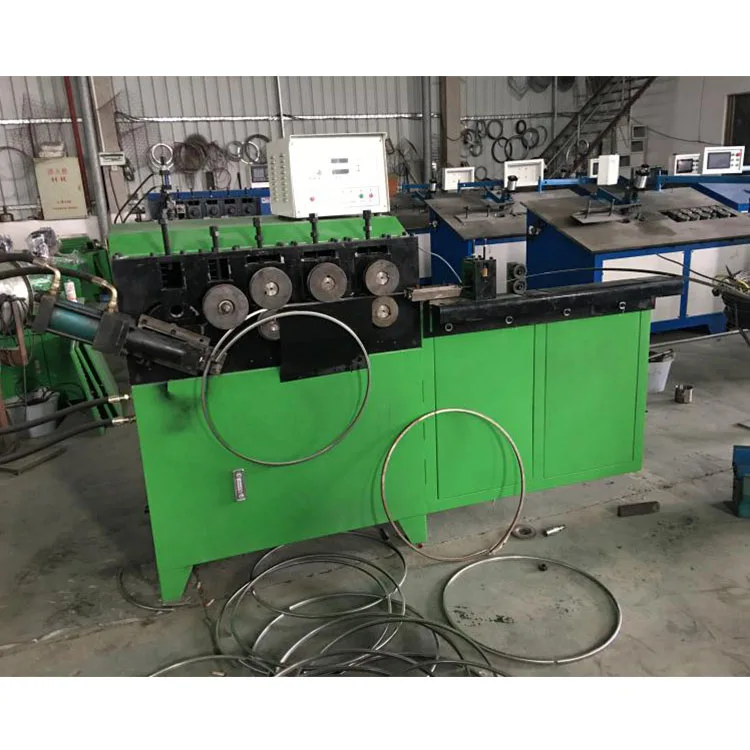 Rolling Mill Machinery Roller Shutter Door Steel Guide Rail Cold Forming Machine  Hollow Tube Winding Machine