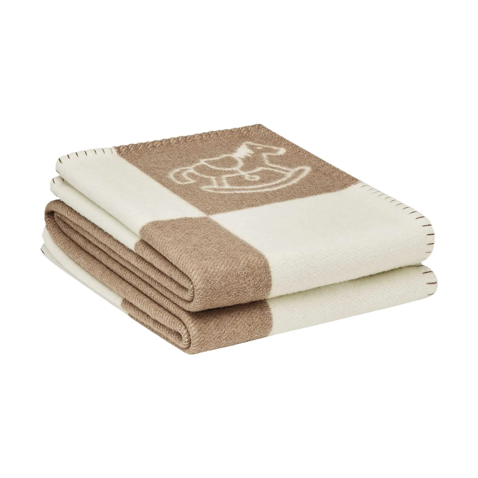 Light Luxury Sofa Cover Blanket Wool Cashmere Characters Pattern  Living Room Bedroom Decorative Children's Blanket