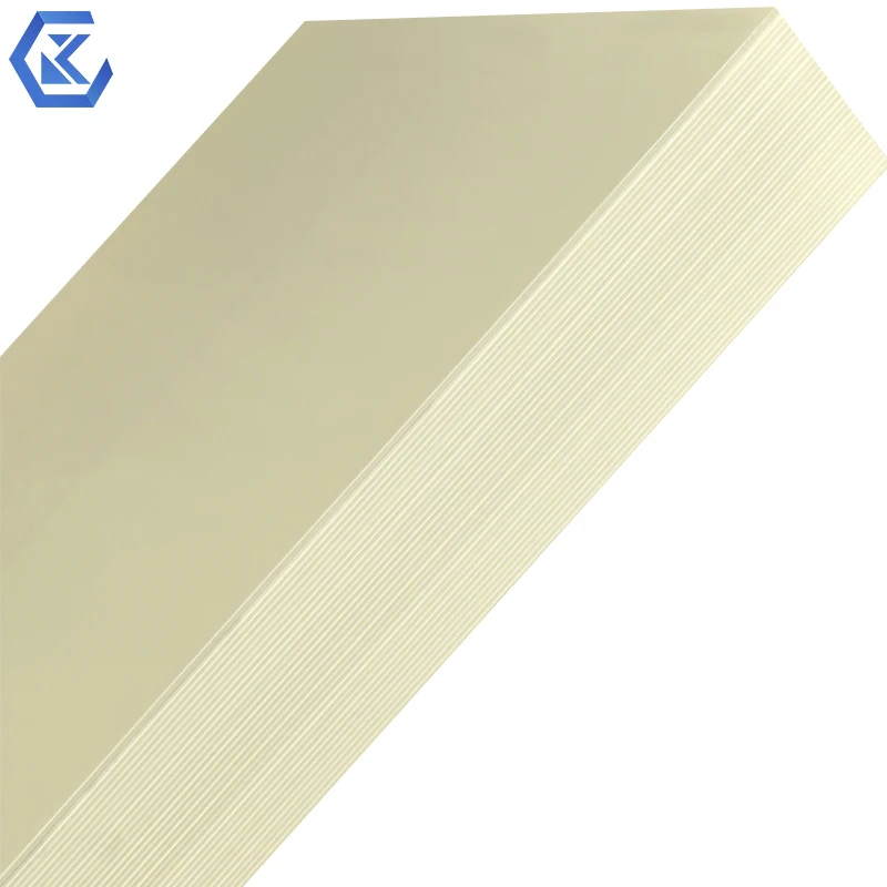 Polypropylene PP Plate Board Sheet 3mm Thick Rubber Sheet Custom Cutting Printing Extruding CNC Moulding Advertising PE