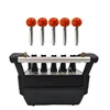 5 joysticks Silver-black