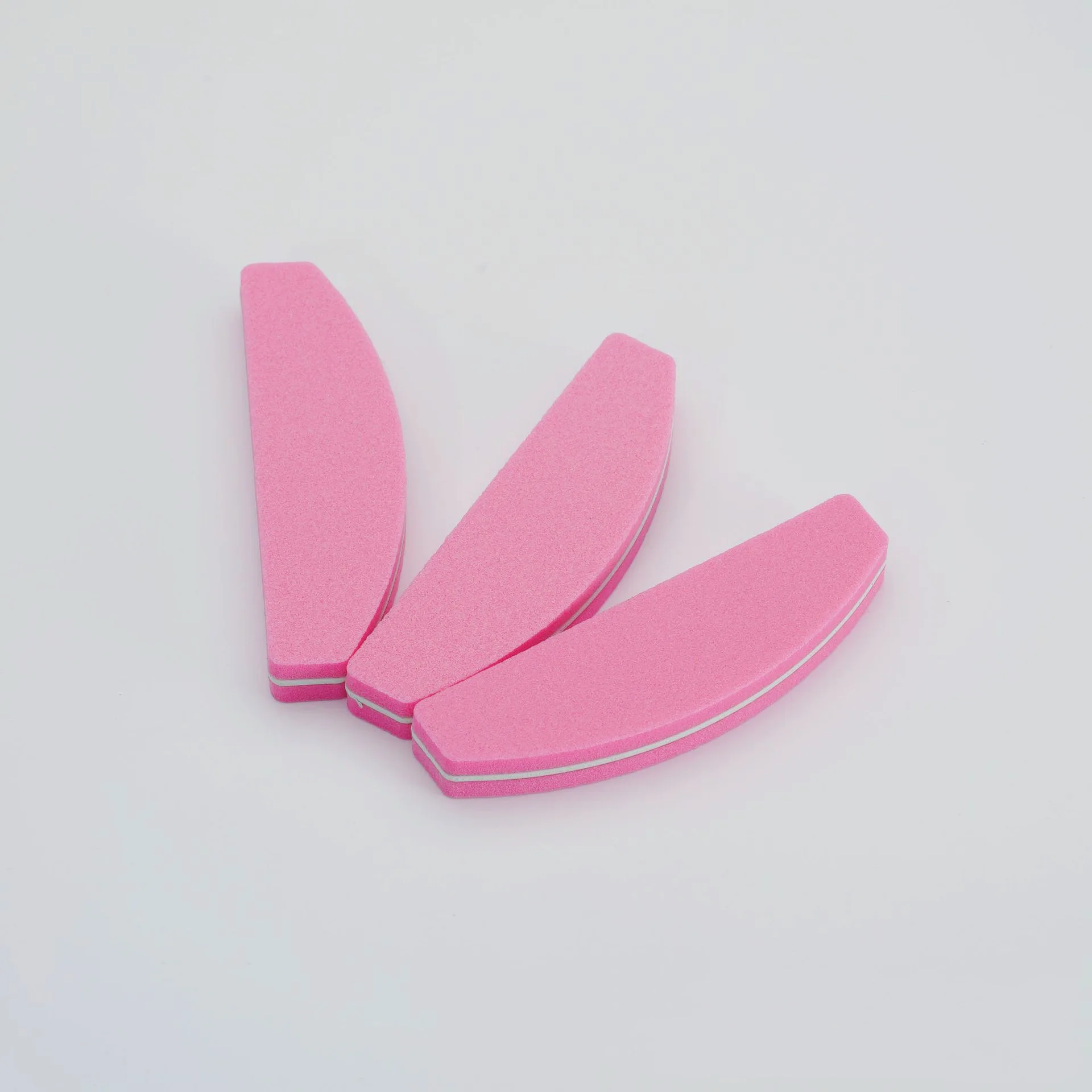 Новая мини-пилка для полировки губкой с двухсторонней многоцветной утолщенной полировочной полоской и высокоэластичной пилкой ногтей