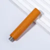 Nouvelle mini poignée cylindrique couleur bois jaune