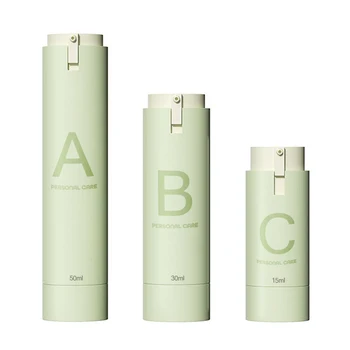 New Design Luxury Durable Replaceable Empty 15ml 30ml 50ml Plastic Serum Face Cream Airless Lotion Pump Bottle