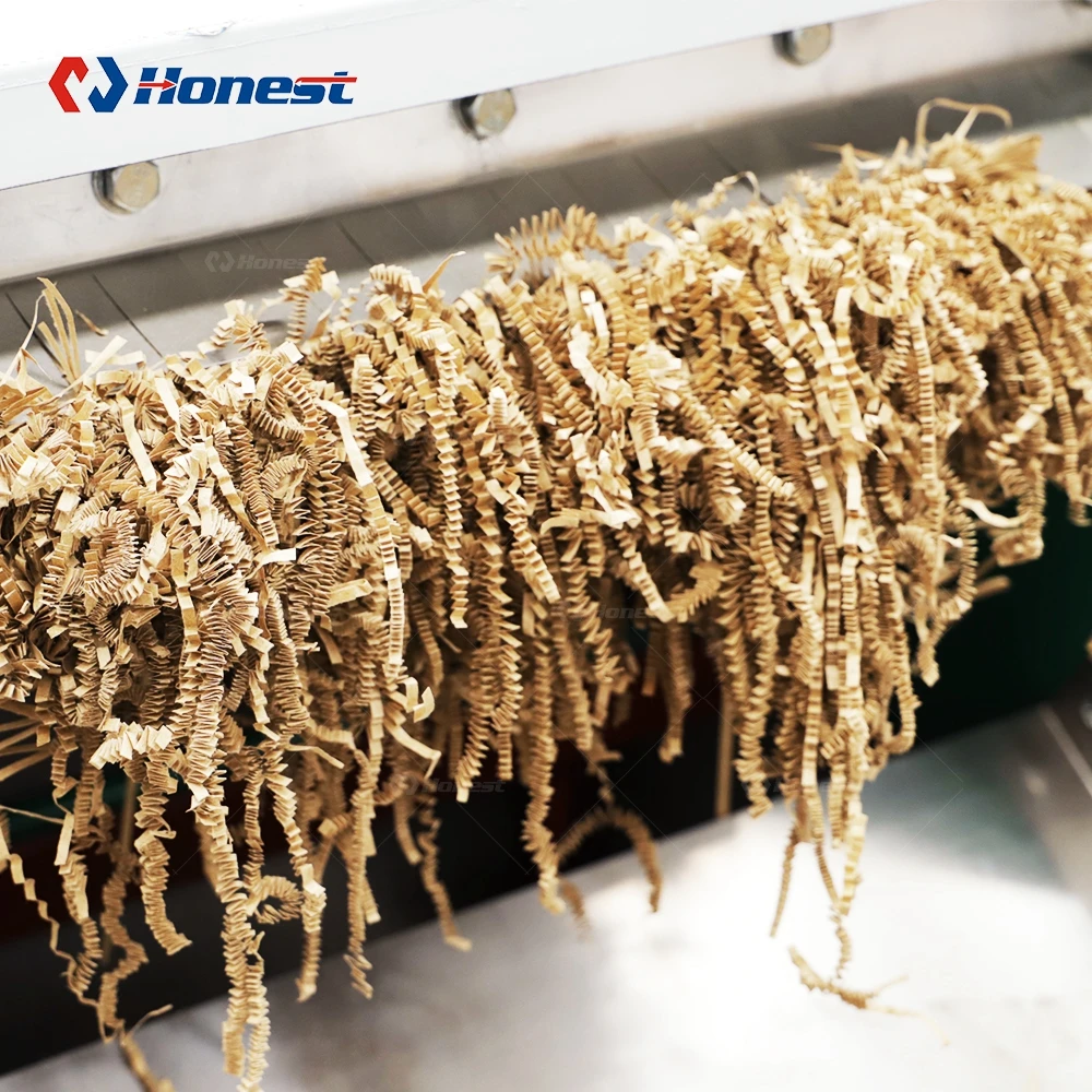 Shredder Paper Machine to Make Crinkle Black Color Cut Shredded  Paper Filler