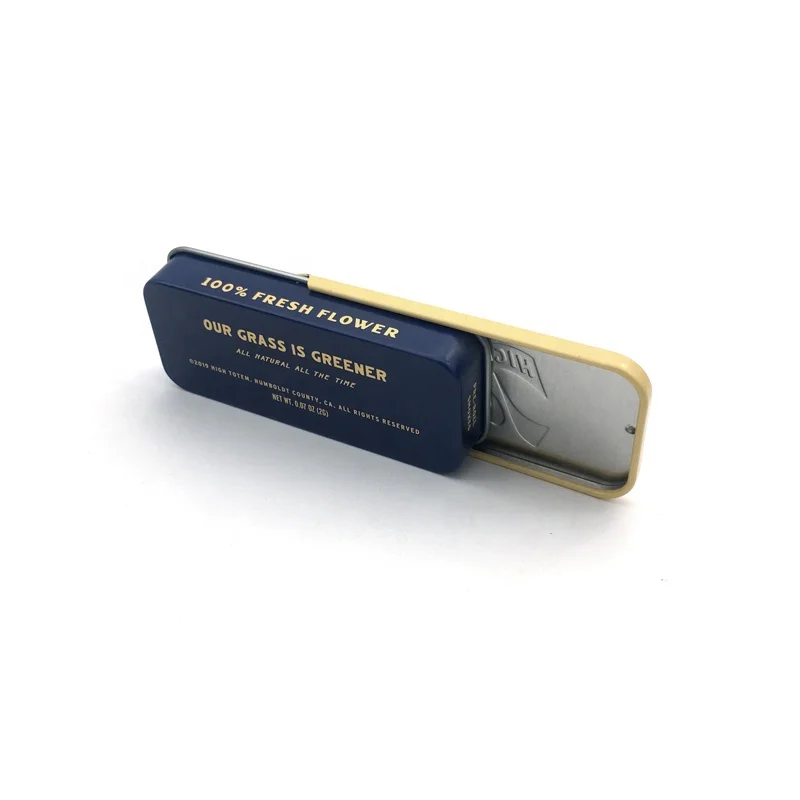 Slide Tin Box for Cigarette